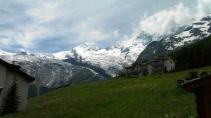 Bergpanorama Saas-Fee